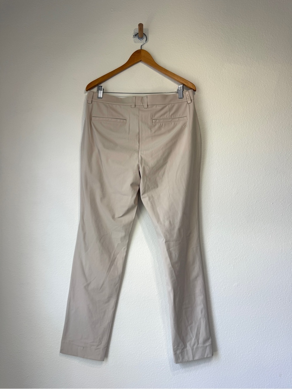 G/FORE Tan Performance Golf Pants 33x32 Lightweight Stretch Classic Fit - Picture 4 of 5